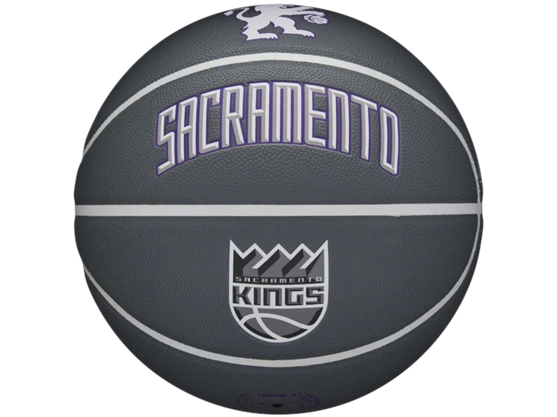 Pelotas de Baloncesto NbaTeam City Collector Sacramento Kings Ball WZ4016426ID, unisexo, pelotas de baloncesto (Gris - 7 EU) WILSON