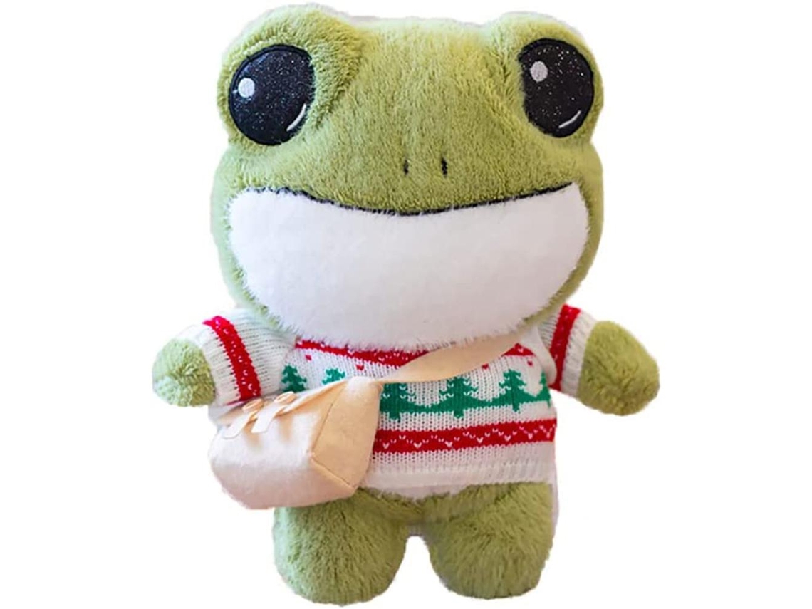 Muñeco De Peluche De Rana Adorable De 30 Cm, Juguete De Peluche, Regalo Para Niñas Y Amigas.