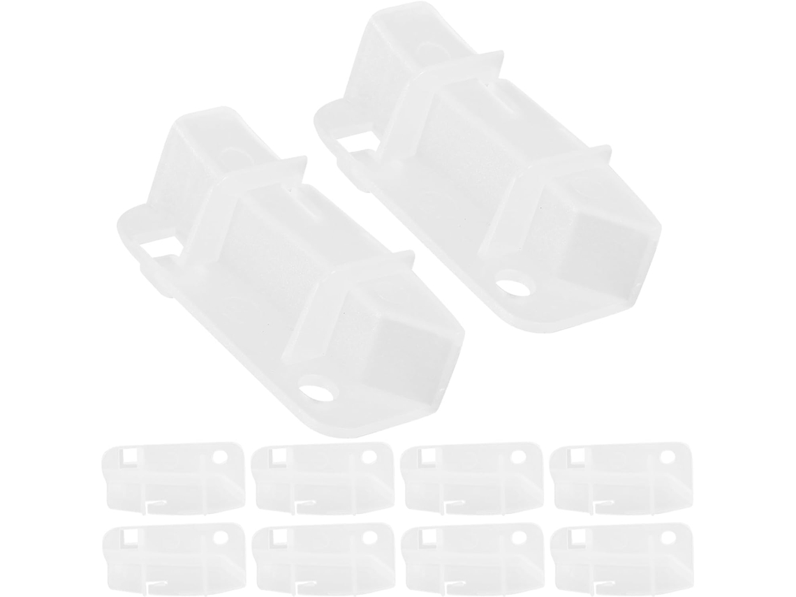 100 Piezas De Aros Giratorios Transparentes Para Lámparas De Techo, Accesorios Multifuncionales Para Pantallas De Lámparas.