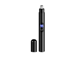 Afeitadora eléctrica recargable para hombre, color negro.