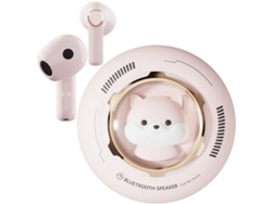 Auriculares YIZHOOD True Wireless Bluetooth Rosa