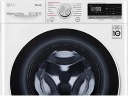 Lavadora LG F4WV5010S0W (10.5 kg - 1400 rpm - Blanco)