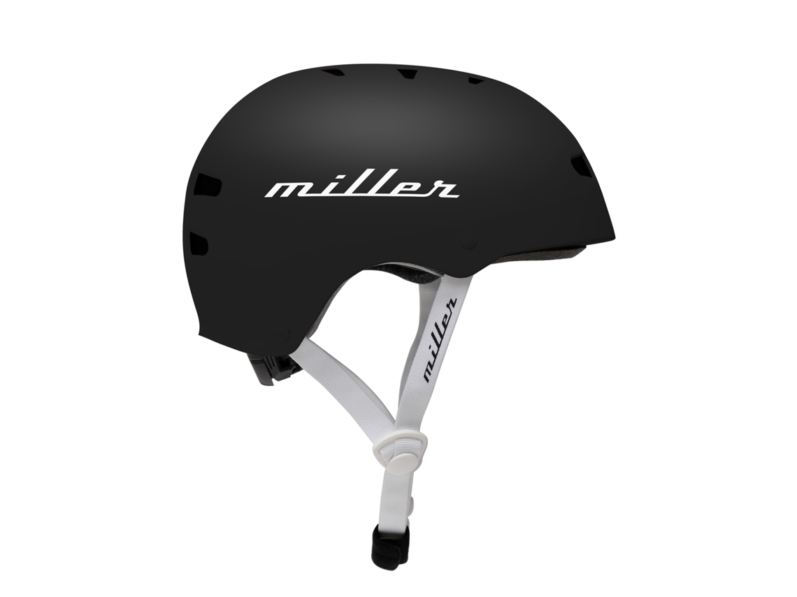 Casco MILLER PRO HELMET II -  Negro - T.S/M - Alto Rendimiento Ultra Ligero