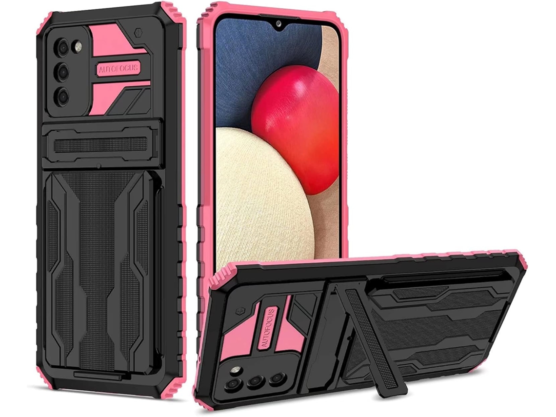 Protector de Pantalla Removível para Samsung Galaxy A02 S HONGWE. Rosa