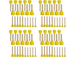 Juego De 80 Pinceles De Esponja Redondos Para Niños - Herramientas De Pintura