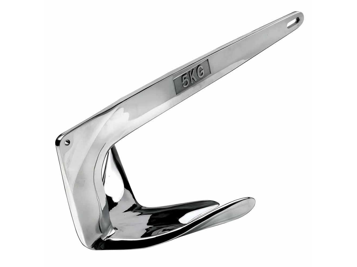 Âncora de Aço Inoxidável Maxclaw Prateado 30 kgmaxwell