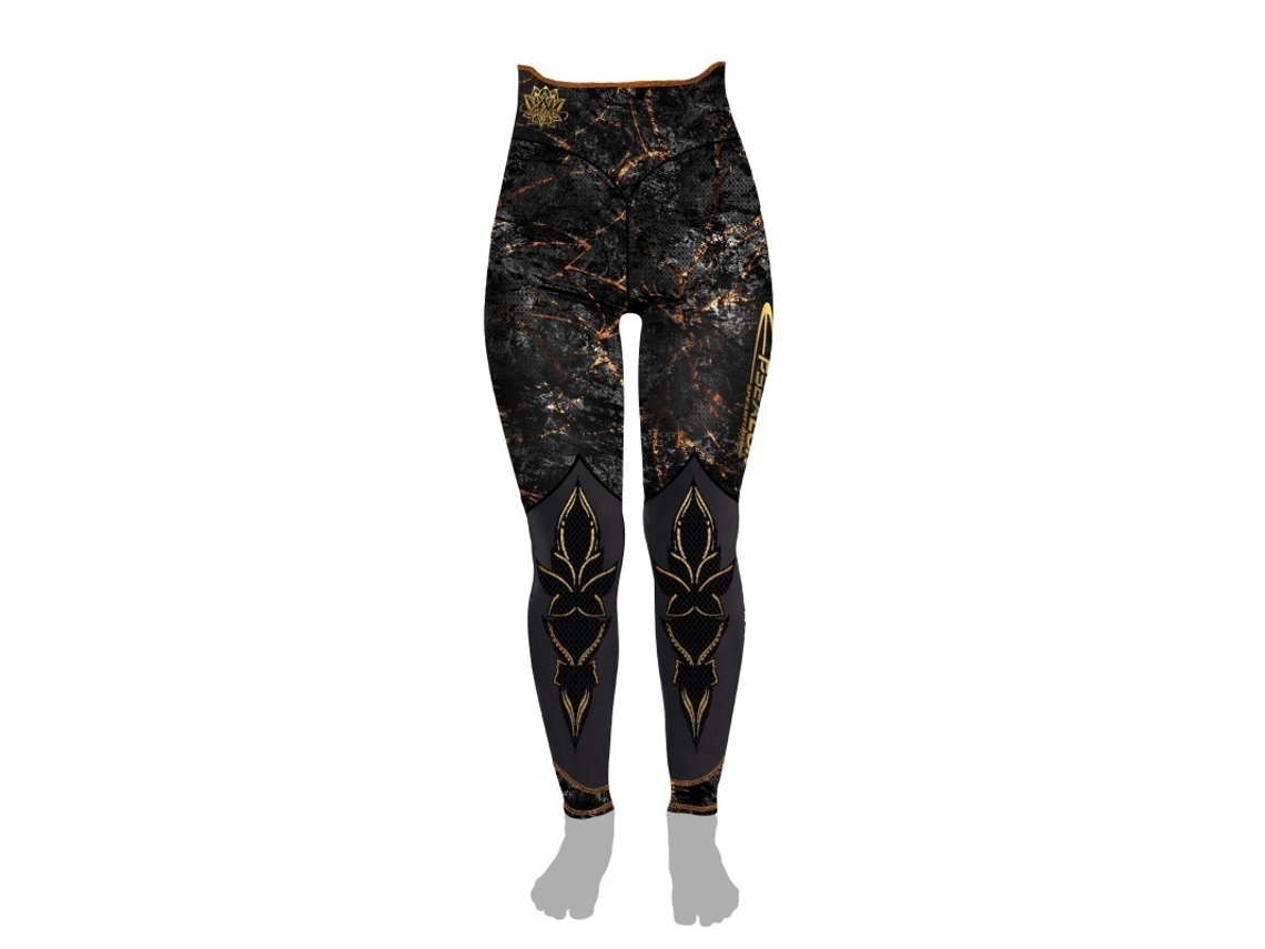 Pantalones de Mujer para Buceo EPSEALON Kombu Negro (XL)