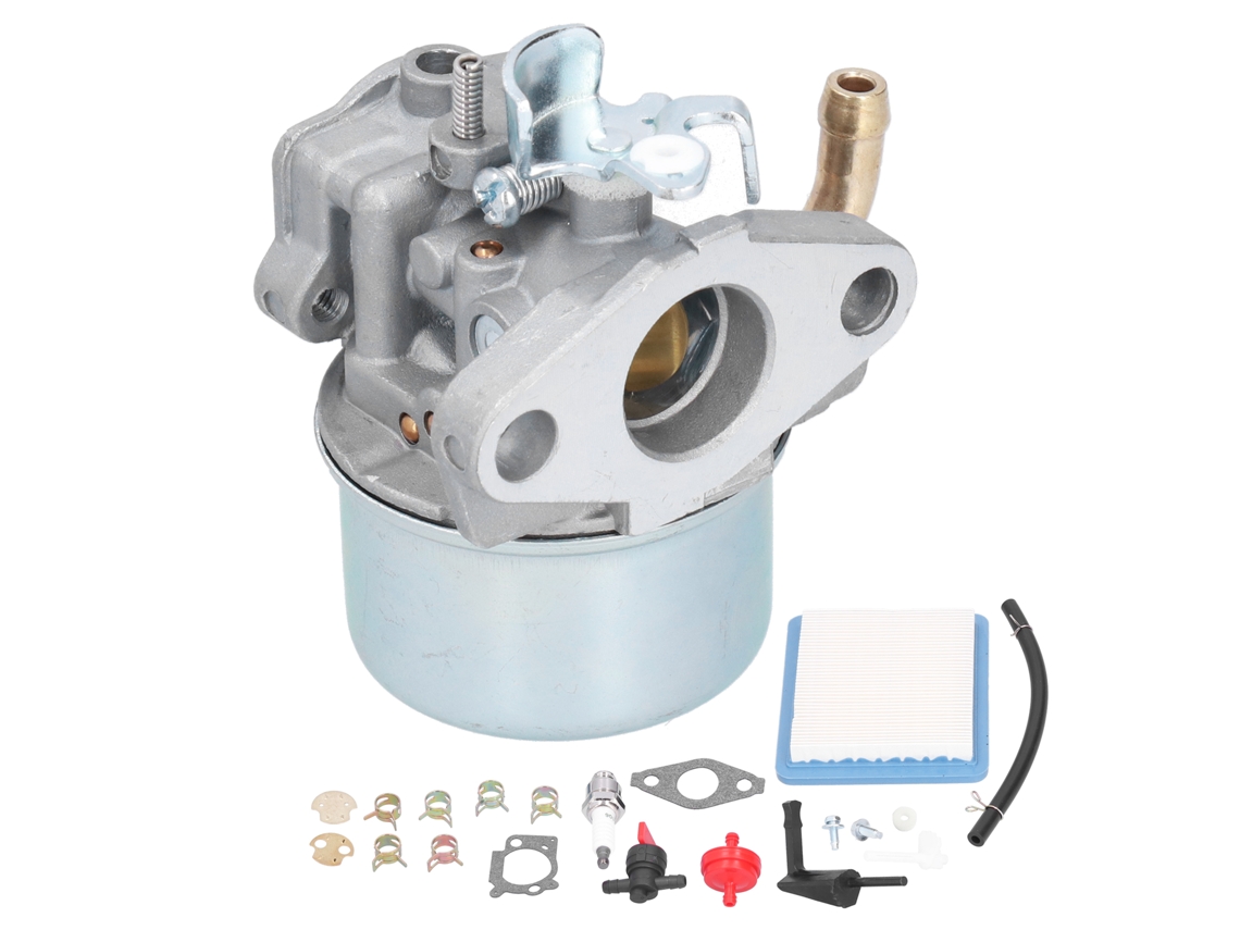 Kit de piezas de ajuste de filtro de aire, carburador y línea de combustible para motor Intek