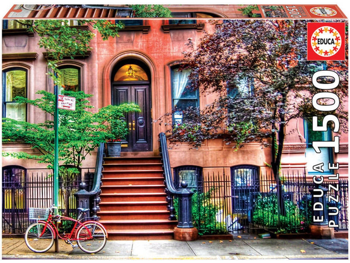 Puzzle EDUCA 1500 Greenwich Village (Edad Mínima: 12 Años - 1500 Piezas)