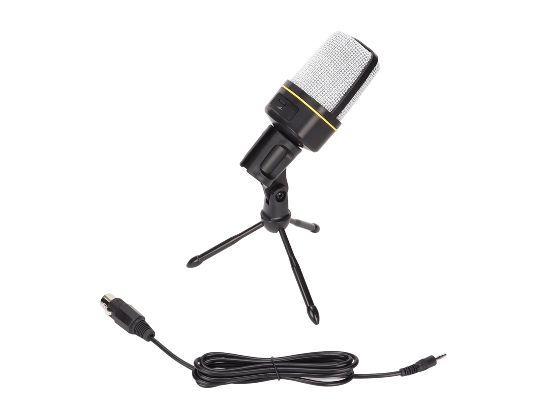 Micrófono De Condensador Profesional Estudio Micrófono Para Computadora Portátil Pc Transmisión En Vivo Con Soporte