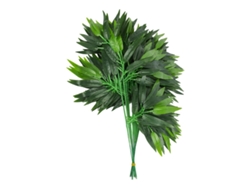 Paquete de 20 plantas colgantes de bambú artificiales, Slowmoose