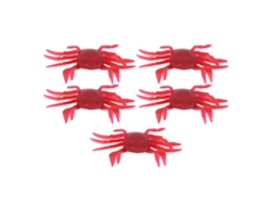Danu26-5 Piezas Anzuelo De Cebo Artificial De Cangrejo 3d Suave Para Pesca