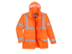 Parka de tráfico de alta visibilidad 4 en 1 Portwest / Naranja / M