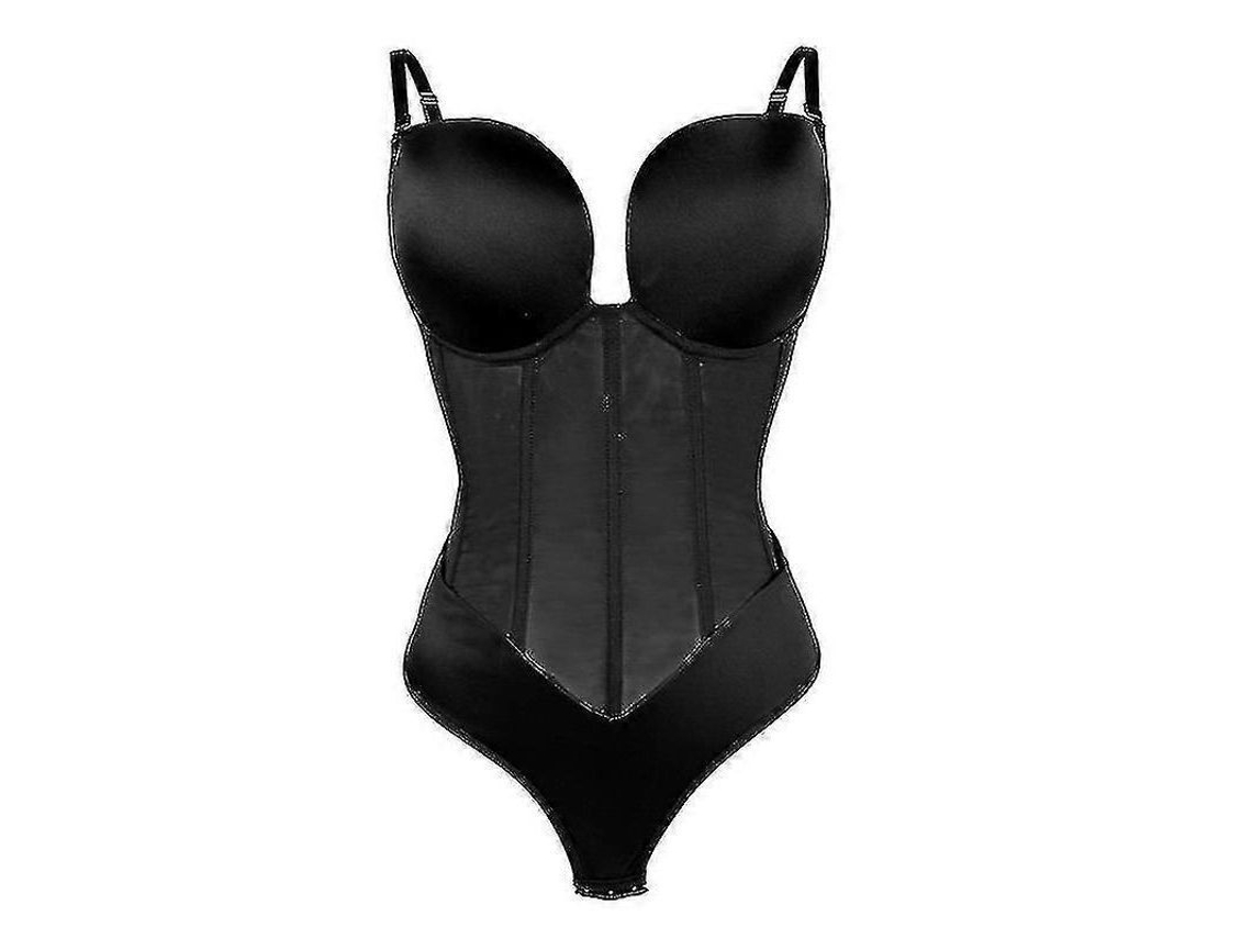 2026-ropa Interior Moldeadora De 5 Huesos Con Malla Para Mujer Transpirable Y Ajustable