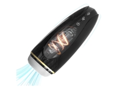 Copa De Masturbación Masculina Automática Con 9 Potentes Modos De Vibración Y 5 Modos De Absorción, Color Negro Yemaesre