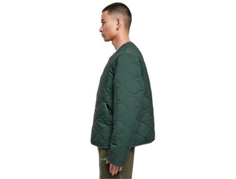 Chaqueta para Hombre URBAN CLASSICS (5XL - Poliéster - Verde)