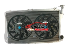 Radiador de aleación de aluminio, compatible con Nissan Patrol y Ford Maverick, radiador y ventiladores OEM