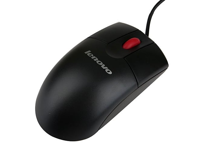 Ratón LENOVO 06P4069 (Óptico - 400 dpi - Negro)