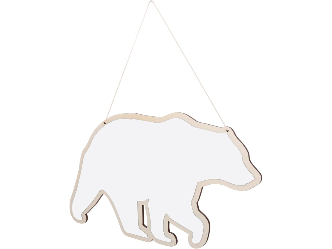 Espejo de pared acrílico con diseño de oso - CHABERLU