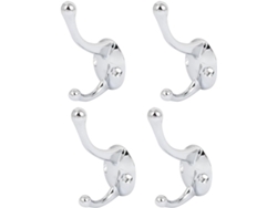 Colgador De Pared Cromado Con Doble Gancho, Ropa, Toalla (0dfc4f516eb4a8e063401d58bc7232f8)