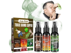 Mali Peido spray 30ml Fedorento Brincadeira Brinquedo Festa Halloween Dia da Mentira