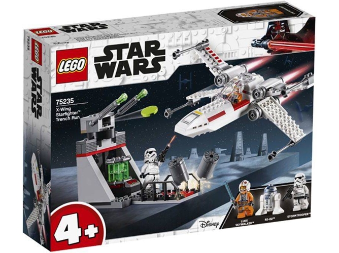 LEGO Star Wars: X-Wing Starfighter Trench Run - 75235 (Edad Mínima: 4 - 132 Piezas)
