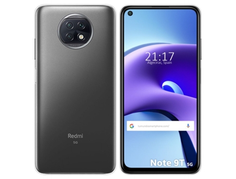 Carcasa Xiaomi Redmi Note 9T 5G TUMUNDOSMARTPHONE Silicona Transparente