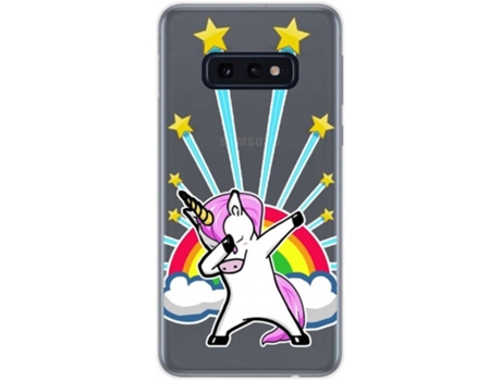 Carcasa Samsung Galaxy S10e TUMUNDOSMARTPHONE Unicornio Multicolor