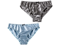2026-braguitas De Seda De Morera Para Mujer Bikini Sexy Calzones De Seda Satén Ropa Interior 2 Piezas