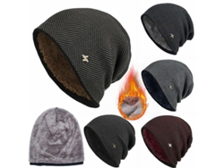 2026-gorro De Punto De Terciopelo Caliente Invierno Unisex Para Hombres Y Mujeres Gorro De Ski Grueso Antiviento