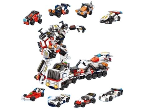 Building Blocks OHPA 8 en 1 Race Car TY0822 (Edad mínima: 6 años)