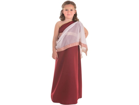 Disfraz de Niña DISFRAZZES Romana Con Manto (Talla: 11 a 13 años)