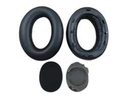 Accesorios para auriculares compatibles con Sony WH 2000XM2 Black Protein Ear Tip 2 Packs con almohadillas de algodón Yunzii