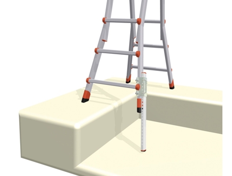 Gierre-D4018-Pie ajustable para escaleras multifunción telescópicas