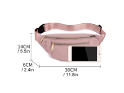 Riñonera para mujer para entrenar, viajar y correr