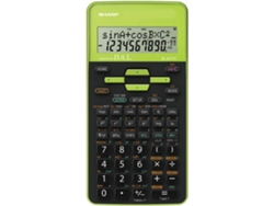 Calculadora Científica SHARP EL531TH Negro y Verde (10 dígitos)