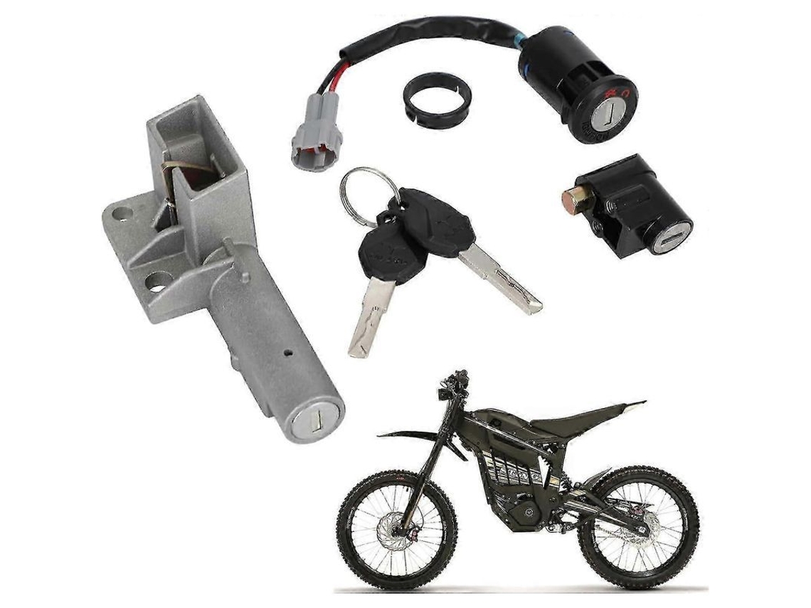 Juego De Interruptor De Encendido Y Cerradura De Llave Para Motocicleta Talaria Sting Electr Zmyxv Con Piezas Compatibles.