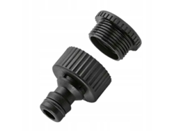 Accesorio de grifo de conexión rápida – Pieza de repuesto | Rosca de 1/2" y 3/4" | Compatible con Karcher