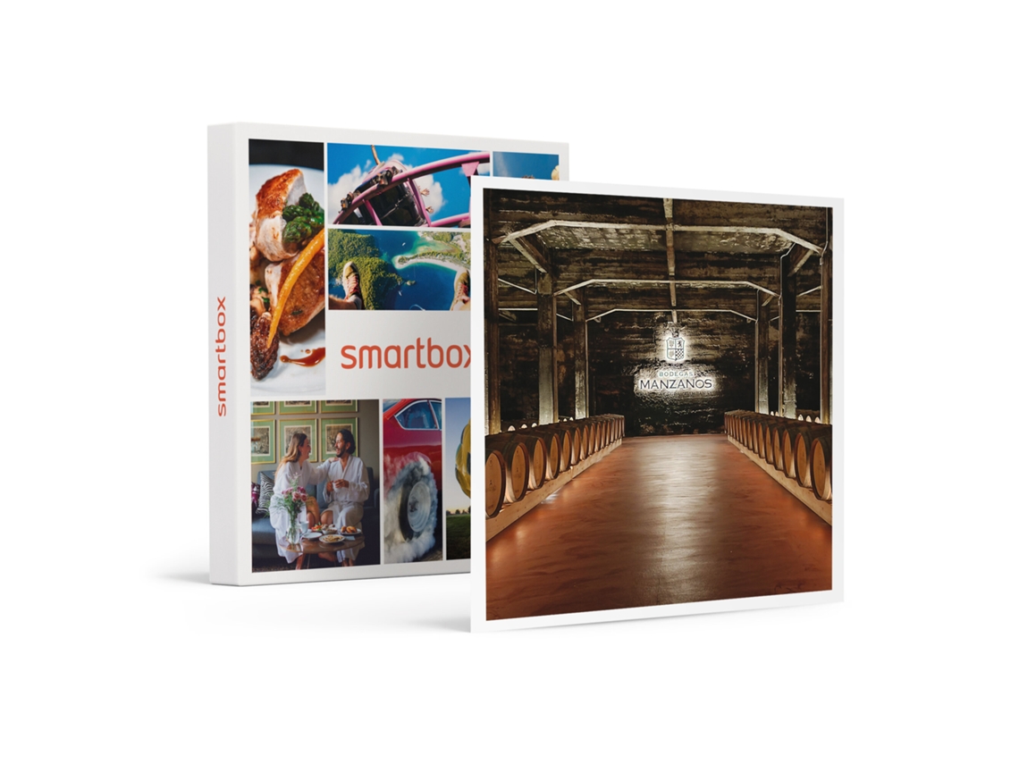 Caja Regalo SMARTBOX Bodegas Manzanos: Visita a Bodega Con Cata Y Aperitivos para 2 Personas