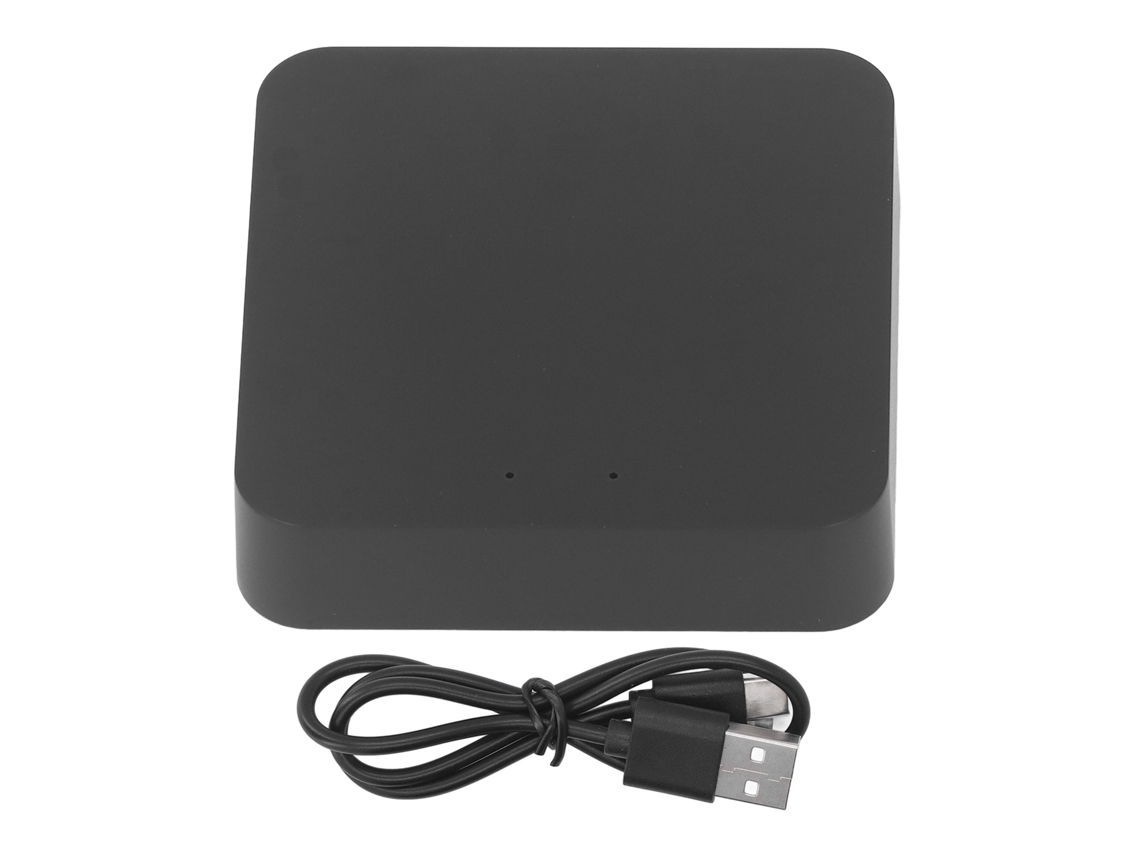 Puerta De Enlace Inteligente Black Hub Para Dispositivos Tuya Zigbee Ble Con Control Por Voz De Google Assistant.