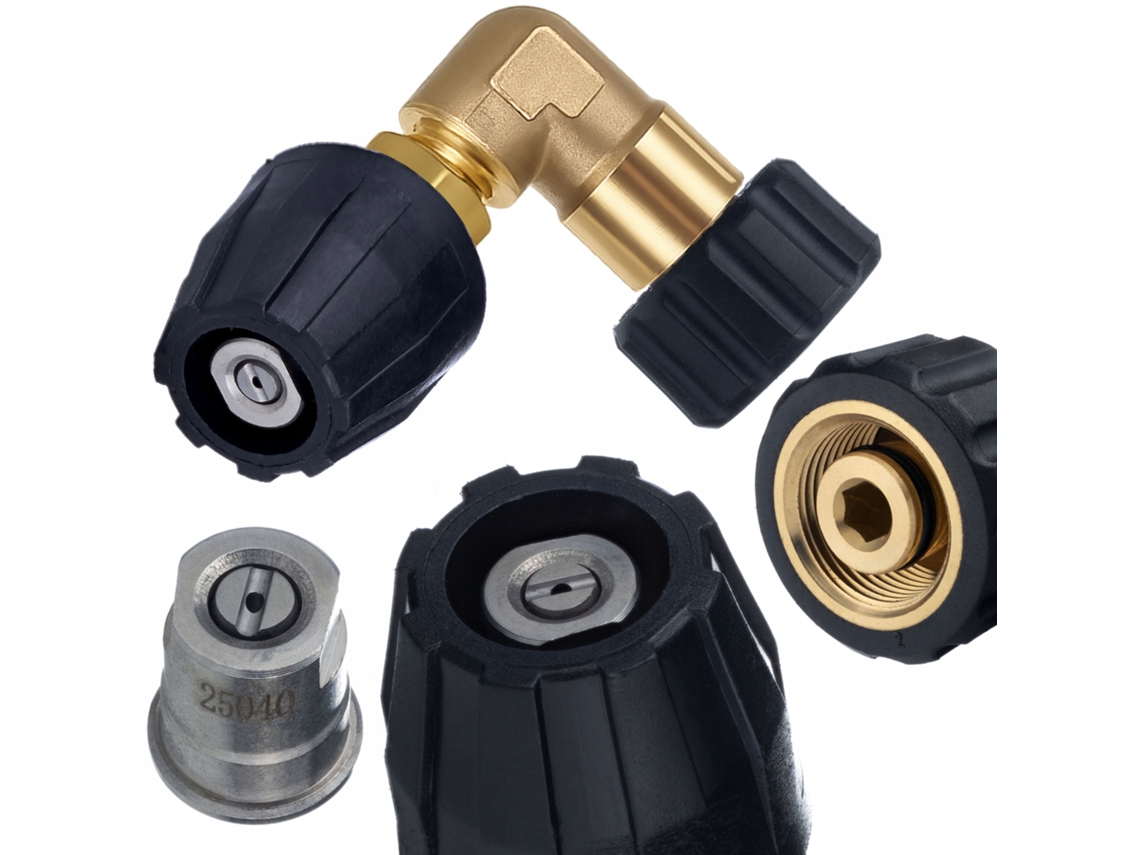 Boquilla plana de alta precisión Lance Karcher M22 90° | 150 bar | Compatible con hidrolimpiadoras Hd/hds