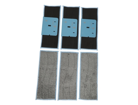 Paquete de 6 almohadillas de repuesto lavables para fregar en húmedo, compatibles con IRobot Braava Jet M6