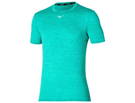 Camiseta de Hombre para Running MIZUNO Core Verde (XL)