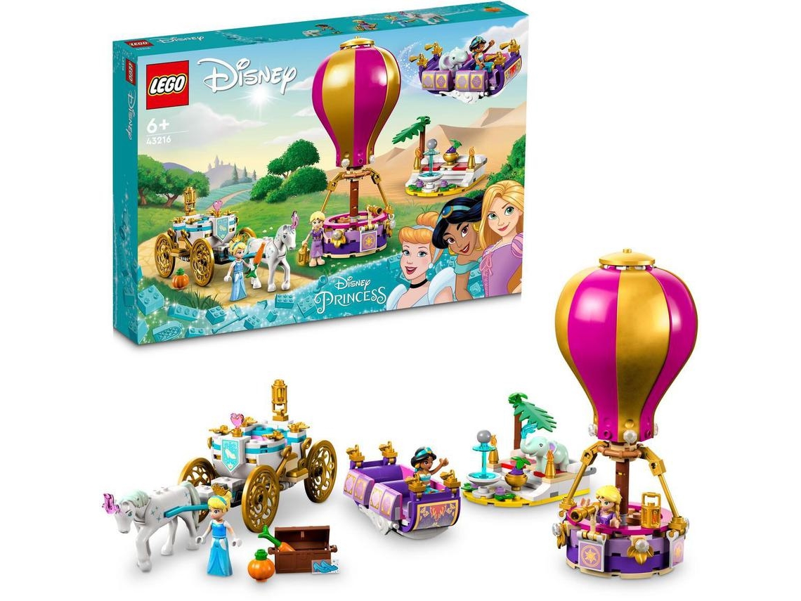 LEGO Disney: Viagem Encantada da Princesa – set de brinquedo de construção para brincadeira divertida em grupo (320 peças)