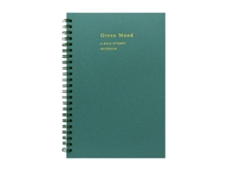 Cuaderno espiral MDUG retro A5 con 80/160 páginas para estudiantes y uso en la oficina