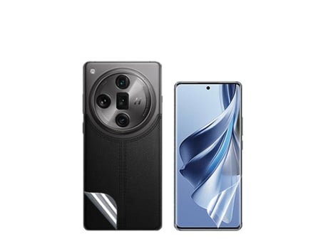 Protector de Pantalla Protectora Frente Verso para Oppo Oppo Find X7 Ultra GIFT4ME Hidrogel Transparente