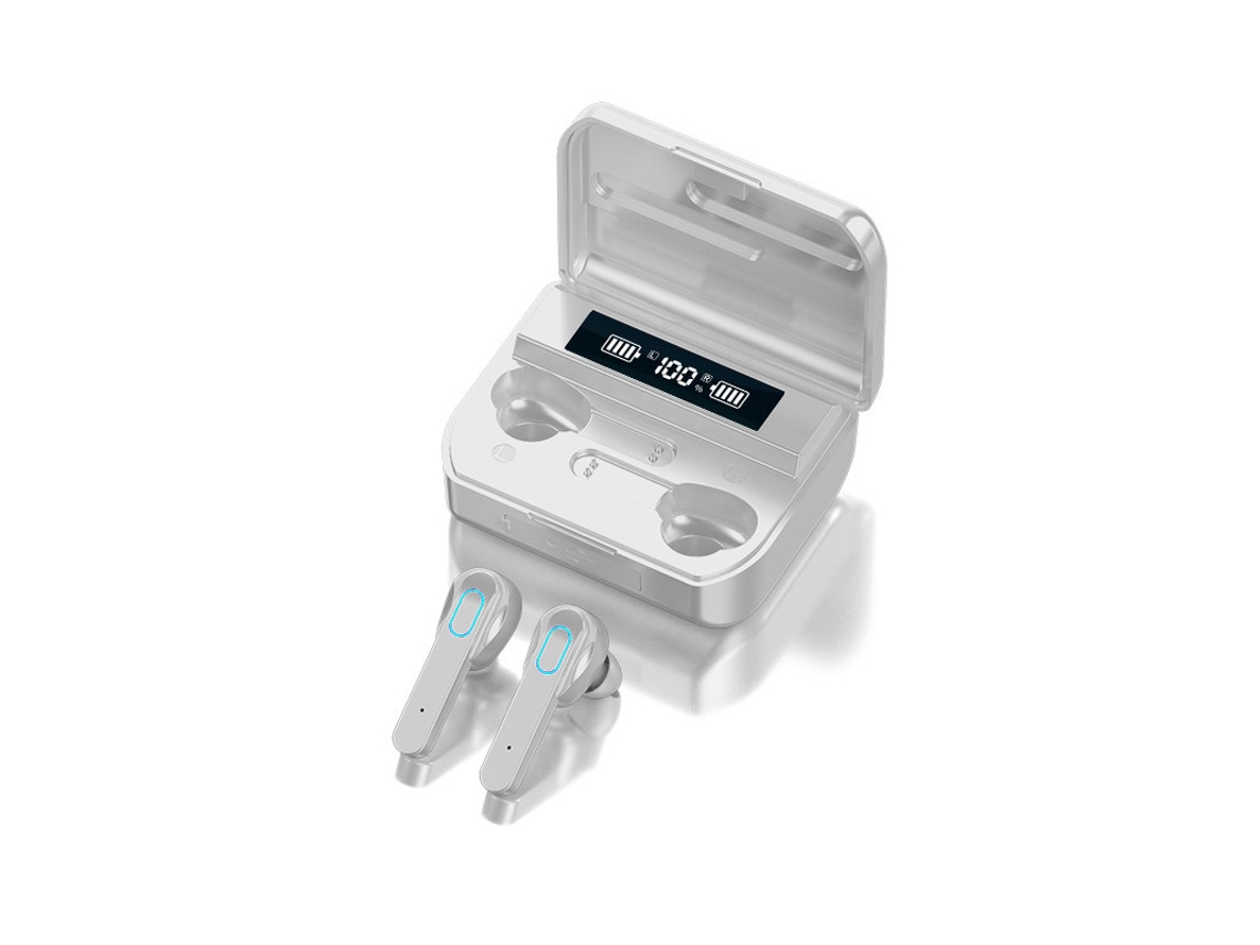Auriculares Bluetooth True Wireless YDCY Ydcy T33 Micrófono en la oreja Blanco