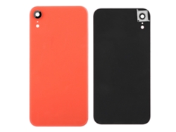 Reemplazo De La Tapa De La Batería De La Glass Battery Cover Del Iphone Xr. Puerta Trasera Naranja