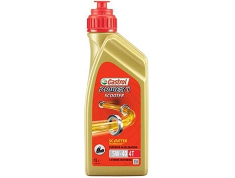 Óleo De Motor CASTROL Power1 Scooter 4T 5W-40