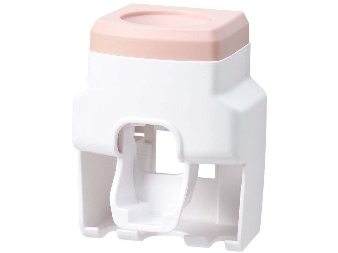 Dispensador Automático De Pasta De Dientes Y Soporte De Pared Para Cepillos De Dientes Linjou (rosa)